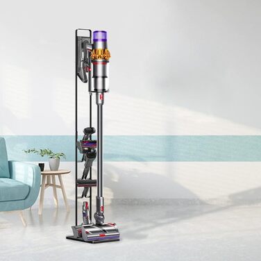 Підставка для пилососів Dyson Gen5 V15s, V15, V12 Slim, V11, V10, V8, V7, V6 - чорна