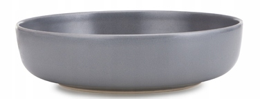 Обідній сервіз Konsimo Victo, сіра кераміка, круглий, 18 предметів