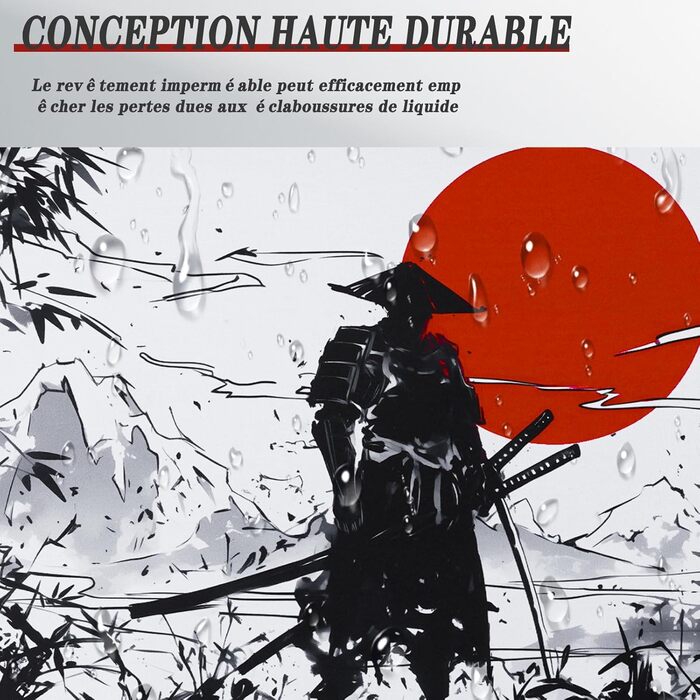 Килимок для миші EFISH Japanische Gaming XXL 800x300 мм, великий, з прошитими краями, водонепроникний, антиковзкий для ПК, MacBook, ноутбука. Підвищує точність та швидкість.