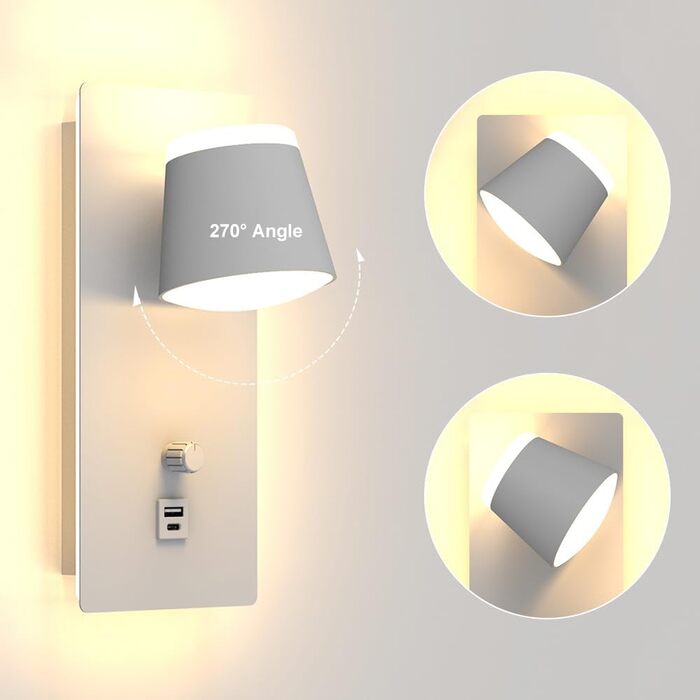 Сучасна LED-стілевая лампа Sytmhoe з димуванням, керуванням через додаток, 12W, 960LM, для спальні та вітальні, акрил, з пультом дистанційного керування, 85-265V, срібна