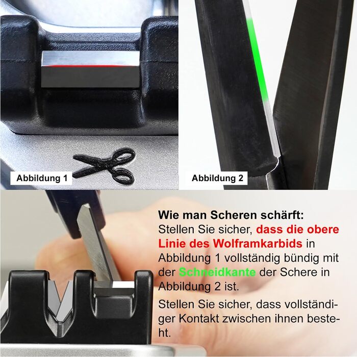 SHARPAL 191H - ручний точило для ножів з 3 ступенями, професійне, з присоскою. Підходить для ножів з прямим та хвилястим лезом