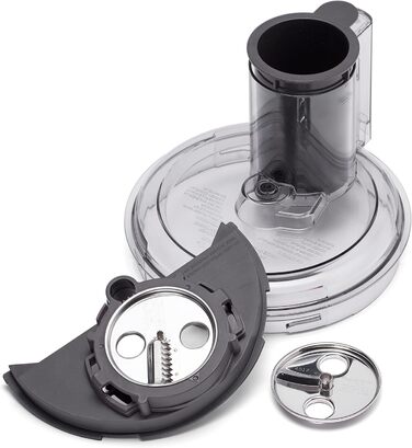 Cuisinart Expert Prep Pro / 9-in-1 Food Processor: Chopping, mixing, slicing, shredding, dicing, pureeing, kneading, spiralizing, blending / Includes 3 blades and 5 discs / 2 Gray work bowls