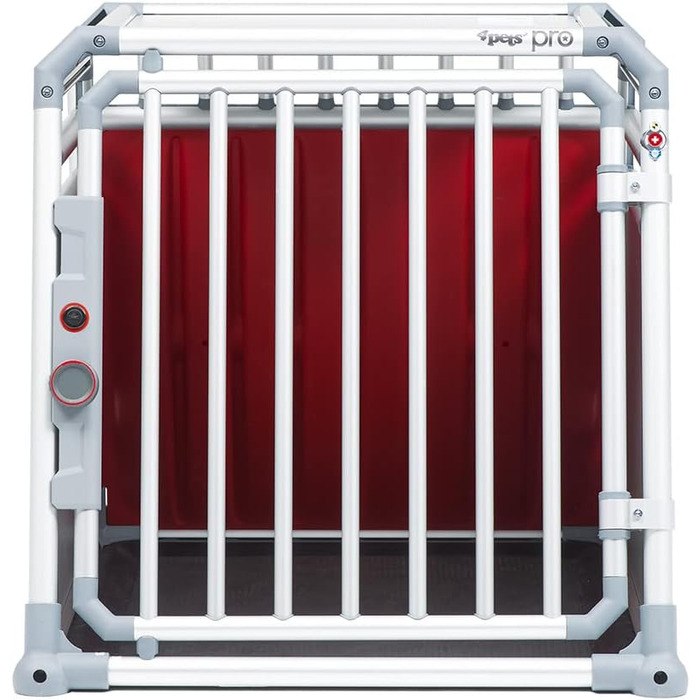 Клітка для собак 4PETS Pro 3, розмір M, до 40 кг, алюмінієва, сертифікована TÜV