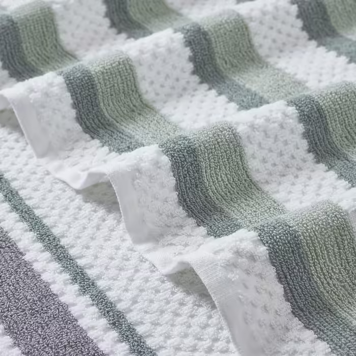 Набір рушників Modern Threads Pax 6 шт, жакардові, двосторонні, 100% бавовна, високої якості, швидковисихаючі, суперпоглинаючі – банні, для рук, для обличчя, колір айворі
