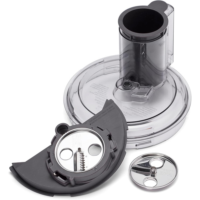 Cuisinart Expert Prep Pro / 9-in-1 Food Processor: Chopping, mixing, slicing, shredding, dicing, pureeing, kneading, spiralizing, blending / Includes 3 blades and 5 discs / 2 Gray work bowls