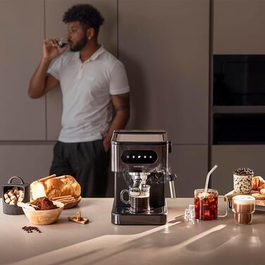 Кавоварка Cecotec Power Espresso 20 Coldbrew – еспресо, капучино, холодна кава, 20 бар, професійна якість для дому
