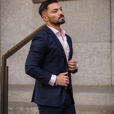 Чоловічий браслет SERASAR з нержавіючої сталі 316L | Водостійкий | З надійним закриттям | 3 кольори | У подарунковій коробці 20 см