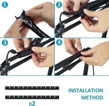 Кріплення для мікрофона SUNMON AT2020 з поп-фільтром та кабелеутримувачем, чорний мікрофонний стійка для Audio-Technica AT2020