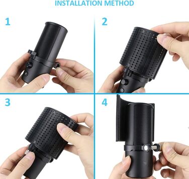 Кріплення для мікрофона YOUSHARES B-PS4 - сумісне з Seiren Mini, V3, Razer Seiren V2 X/Pro, Seiren X
