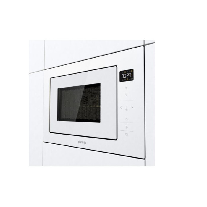 Мікрохвильова піч Gorenje BM251SG2BG, чорне скло, 900 Вт, 25 л, гриль 1000 Вт