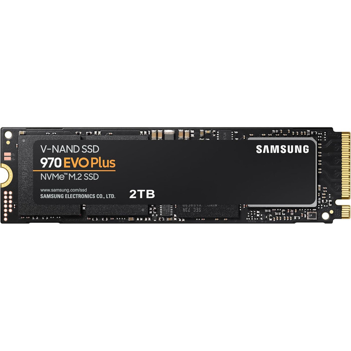 SSD Samsung 970 EVO Plus 2TB NVMe M.2 PCIe 3.0 - для геймінгу та графіки