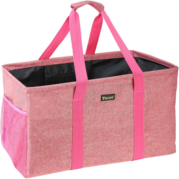 BALEINE Extra Large Multi-Purpose Tote Bag with Wire Frame for Storage (22