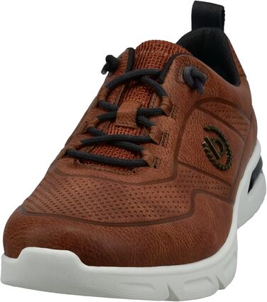 Чоловічі шнуркові туфлі Bugatti сірого кольору (40 EU, Коричневий)