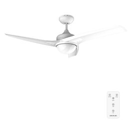 Стельовий вентилятор Cecotec EnergySilence Aero 470 132 см білий з пультом, 3 швидкості, функція зима