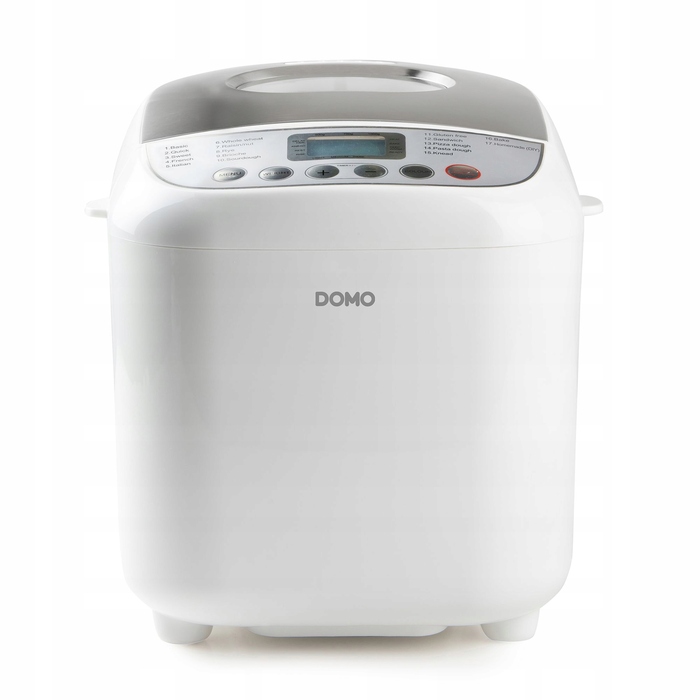 Хлібопічка DOMO B3976, 600 Вт, Біла