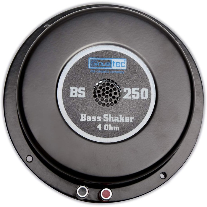 Sinustec BS250 бас-вібратор (бас-памп), 4 Ом, корпусний віброакустичний динамік для сабвуфера, автомобільний