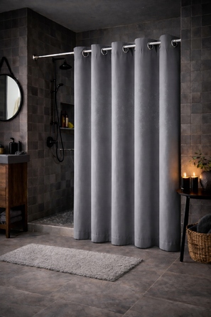 Текстильна штора для ванни NOW-ART, 150 x 260 см