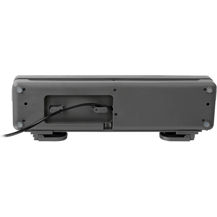 Вакуумний пакувальник Emerio з топовим оснащенням: пристрій для вакуумної упаковки з 3м рулону фольги + 5 шт. пакетів (20x30 см), з кріпленням для рулону фольги + різером, для фольгованих пакетів до 30 см шириною, 120 Вт