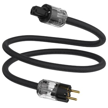HiFi мережевий кабель Tertullus High End P029 (C15, Schuko), 1.5м — силовий кабель для аудіотехніки