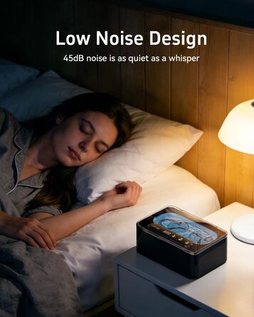 Ультразвуковий очисник Phniti 47 кГц: для окулярів, прикрас, зубних протезів | 3 режими, 330 мл