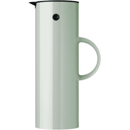 Термос Stelton EM77 - 1 л, з подвійними стінками, для чаю та кави, з скляною вставкою, вінтажний дизайн (Minty Moss)