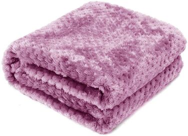 М'яка ковдра для собак 100x120 см, тепла та м'яка ковдра для домашніх тварин, котів та собак (колір: червона квасоля)