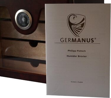 Шафа-вологість для сигар GERMANUS Basis (колір коричневий)