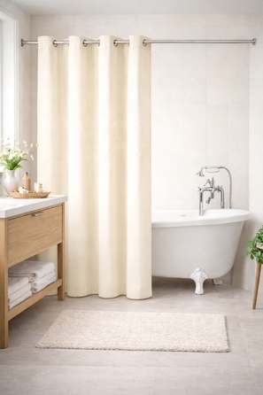 Текстильна штора для ванни NOW-ART 150 x 200 см