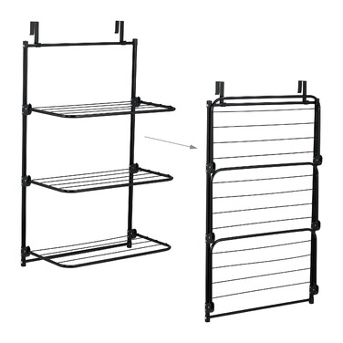 Relaxdays Clothes Dryer Door with 3 Wings
