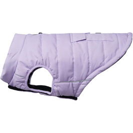 Spark Paws Warmshield™ Dog Jacket Winter Coat, Warm Fleece Lining, Water-Resistant, Windproof, Reflective Vest, Suitable for Medium and Large Dogs, Cold Protection Snow Jacket Parka - - M (S: 2-5kg, Lilac)