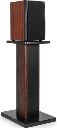 Підставка для акустики OUUTMEE 60 см (24 дюйми) з дерева – міцна підставка Hi-Fi для домашнього кінотеатру, універсальний тримач для акустичних систем для книжкових полиць з пісочною засипкою (2 шт.)