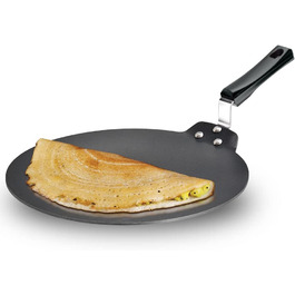 Сковорода-гриль HAWKINS Futura Dosa, антипригарна, 28 см, чорна