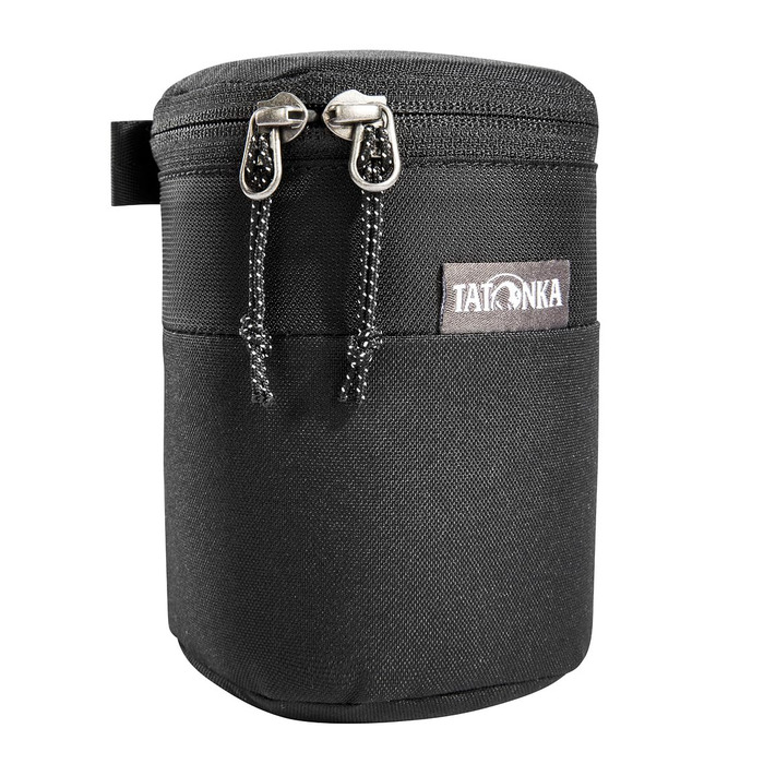 Чохол для об'єктива Tatonka Objektivtasche Lens Pocket - захищений чохол для фотооб'єктивів до 11 см або 16 см, з кріпленням на пояс та закривається на блискавку (чорний, S - для об'єктивів до 11 см)