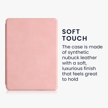 Чохол kwmobile для Amazon Kindle Paperwhite 11 (2021) - з штучної шкіри, захисний чохол для eReader, рожевий