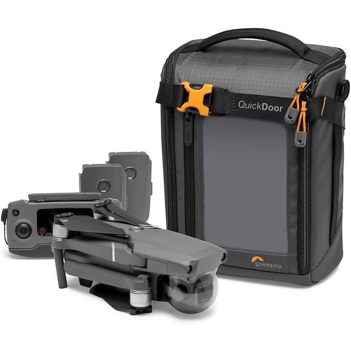 Lowepro GearUp Creator Box Large II - сумка для бездзеркальних та DSLR камер, помаранчевий колір, з QuickDoor доступом, виготовлена з перероблених матеріалів