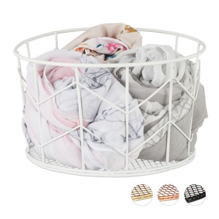 Round Metal Wire Basket