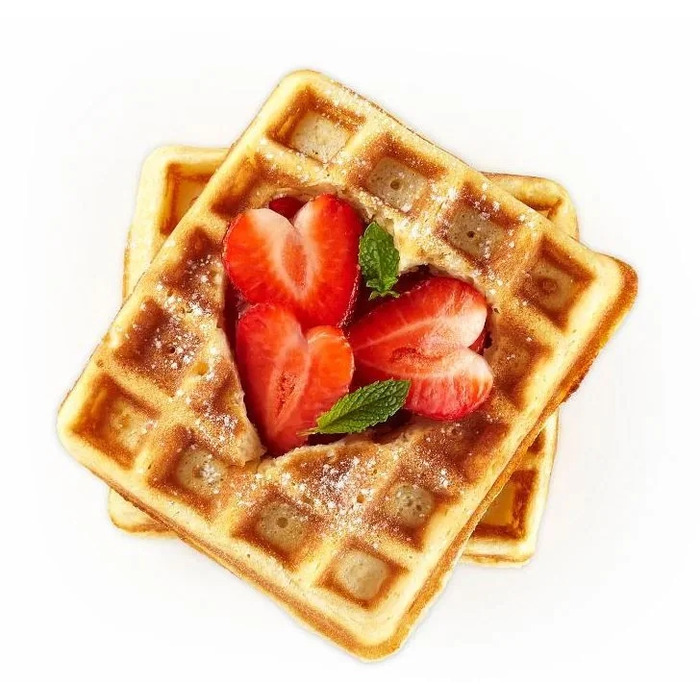 Вафельниця Breville DuraCeramic VST072 850 Вт, сріблястий/сірий