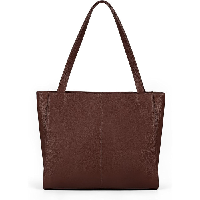 Сумка жіноча шкіряна befen Shopper A-кава з відділенням для ноутбука 14