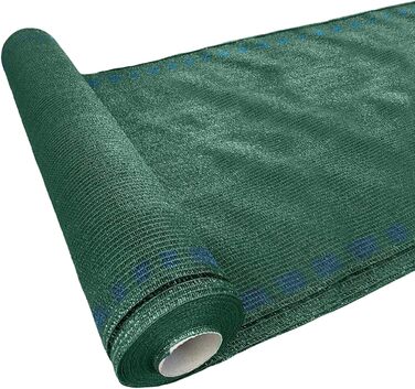Rebecca Mobili Shade Net, Garden Terrace Windbreak, Green, HDPE, Privacy Screen - Size HxL: 2 x 25 mt - Art. RE6695