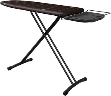 Laurastar Ironing Board Plusboard, 42cm x 125cm, 100% cotton, Suitable for most steam irons, Adjustable height, Integrated wheel set, 9kg, Comfortable storage