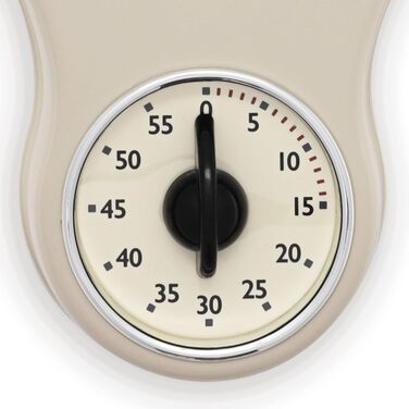 Acctim Kitchen Kitchen Timer, Plastic, Cream-Colored, Single Pack