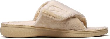 SOLLBEAM Домашні тапочки з підтримкою склепіння стопи, ортопедичні п'яткові чашечки, сандалії для жінок (44.5 EU, Apricot01)