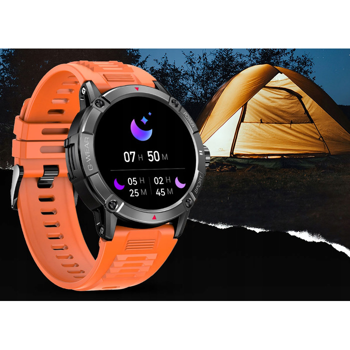 Смарт-годинник G-Wear чорний з функцією Bluetooth-дзвінків