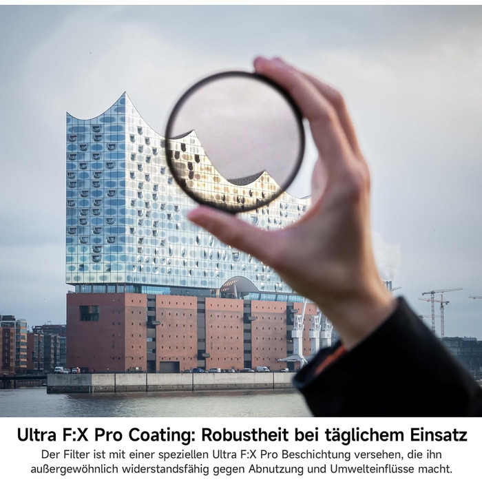 Фільтр Rollei Rundfilter UV 72mm - захисний фільтр з алюмінієвим кільцем, спеціальне покриття (F:X Pro Ultra)