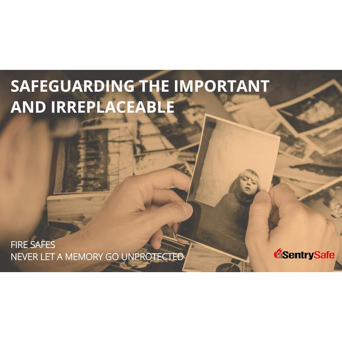 Вогонетривкий сейф для документів з ключовим замком (компактний)