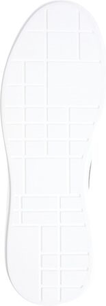 Чоловічі кросівки Calvin Klein Cupsole з товстою підошвою, шнурівка, шкіра (43 EU, чорний/чорний/білий/чорний)