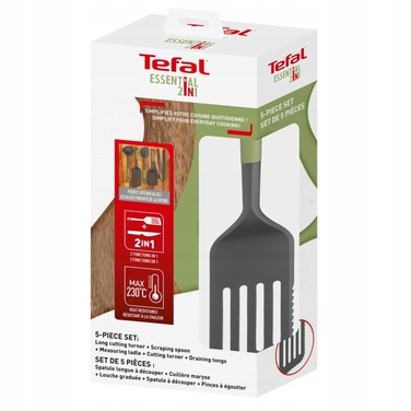 Набір кухонного приладдя TEFAL Essential, 5 предметів