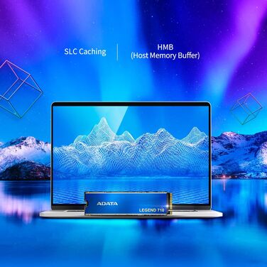 SSD ADATA Legend 710 M.2 1TB PCIe Gen3x4 NVMe 2280 (2400/1800 MB/s) – Чорний