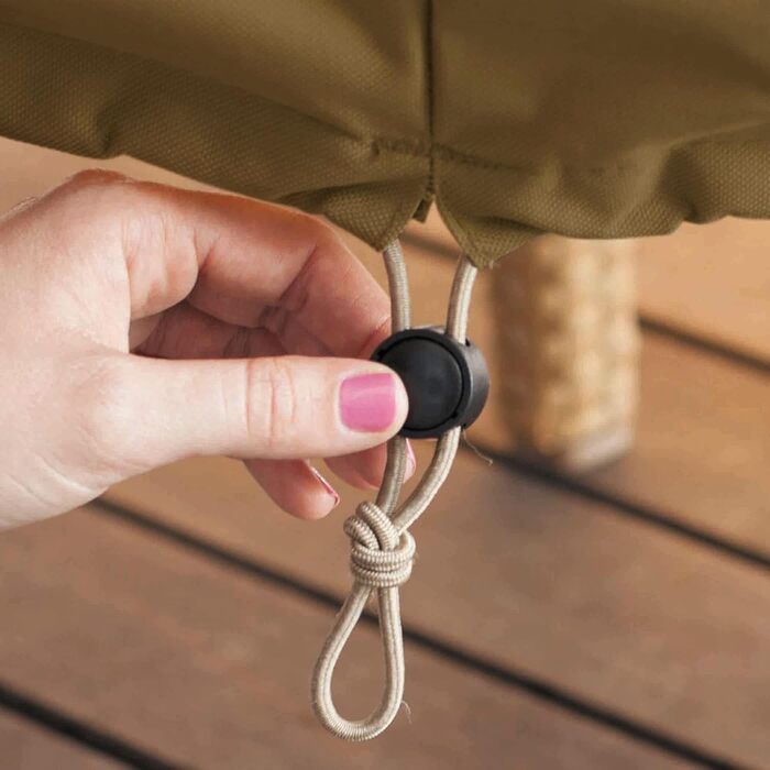 Водовідштовхувальний чохол Classic Accessories Veranda для міні-керамічного гриля Kamado 21 дюйм, захисна накривка для BBQ, для вуличного використання