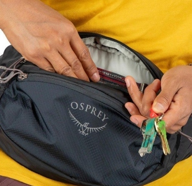 Поясна сумка Osprey Daylite Waist, чорна, універсальний розмір